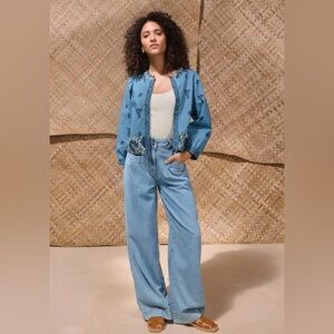 Wrap London bootcut High waisted jeans Blue Size 6